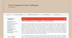 Desktop Screenshot of indiantopcolleges.com